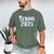 Senior 2021 Grad Shirt 2021 Graduation Men's Comfort Colors T-Shirt Moss