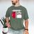 Senior 2025 Bowling Player Class Of 2025 Graduation Seniors Men's Comfort Colors T-Shirt Moss