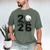 Senior 2026 Golf Player Heart Graduation Girls Teens Men's Comfort Colors T-Shirt Moss
