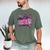 Senior 2027 Class Of 2027 Coquette Girl Pink Graduation 2027 Men's Comfort Colors T-Shirt Moss