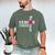 Senior Cheerleader Cheer Class Of 2025 Graduation Graduate Men's Comfort Colors T-Shirt Moss