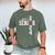 Senior Class Of 2024 Football Graduation Party Favors 2024 Men's Comfort Colors T-Shirt Moss