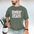 Senior Class Of 2026 Graduation 2026 Coquette Pink Bow Cute Men's Comfort Colors T-Shirt Moss