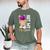 Senior Graduation TShirt 2019 Got My Diploma Llama Pun Shirt Men's Comfort Colors T-Shirt Moss