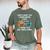 Sewing Reading Books Drinking Tea Sew Sewist Men's Comfort Colors T-Shirt Moss