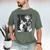 Siberian Husky Alien UFO Taking a Selfie Dog Mom Dad Men's Comfort Colors T-Shirt Moss Siberian Husky Alien UFO Taking a Selfie Dog Mom Dad Men's Comfort Colors T-Shirt Moss