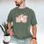 Smells Like Cowboy Romance Book Lover Men's Comfort Colors T-Shirt Moss