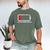 Social Battery Low Introvert Premium Men's Comfort Colors T-Shirt Moss Social Battery Low Introvert Premium Men's Comfort Colors T-Shirt Moss