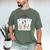 Social Work MSW Graduation Masters Degree Worker 2020 Men's Comfort Colors T-Shirt Moss