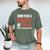 Soon To Be Dad Twins Fatherhood Pregnancy Announcement New D Men's Comfort Colors T-Shirt Moss