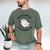 Sorry I Can't Go I'm An Indoor Cat Quote Introvert Men's Comfort Colors T-Shirt Moss