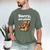 Sorry Got Plans Bigfoot Dad Humor Sasquatch Sayings Men's Comfort Colors T-Shirt Moss