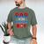 Spider Web Birthday Party Dad Of The Birthday Boy Men's Comfort Colors T-Shirt Moss