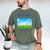 Out Standing In Her Field Graduation Tee Men's Comfort Colors T-Shirt Moss