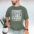 Straight Outta 4th Grade Graduation Class 2026 Fourth Grade Men's Comfort Colors T-Shirt Moss