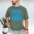 Straight Outta College Class Of 2018 Graduation Shirt Men's Comfort Colors T-Shirt Moss