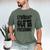 Straight Outta Preschool Graduation Cap Gown 2022 Cute Men's Comfort Colors T-Shirt Moss