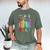 Subtle Floral Foxglove Daisy Tulip Book Lover Men's Comfort Colors T-Shirt Moss Subtle Floral Foxglove Daisy Tulip Book Lover Men's Comfort Colors T-Shirt Moss
