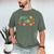 Super Daddio Retro Gamer Dad Style Men's Comfort Colors T-Shirt Moss