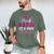 Super Proud Sister Of 2025 Graduate Senior Graduation Family Premium Tri-Blend Men's Comfort Colors T-Shirt Moss