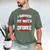I Survived My Wife's Bachelor's Degree Graduation Men's Comfort Colors T-Shirt Moss