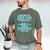 Swimming Parent Swimmer Mom Dad My Favorite Swim Meet Men's Comfort Colors T-Shirt Moss