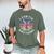 Swiss Army Knife DIY Dad Fathers Day Fix Anything Handyman Men's Comfort Colors T-Shirt Moss