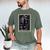 Tarot Cards Guide Book Esoteric Mysticism Clothing The High Priestess -Adults Small Classic Fit Short Sleeve Men's Comfort Colors T-Shirt Moss