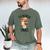 Teacher Snail With Glasses On Books Cute Pre-K Kindergarten Men's Comfort Colors T-Shirt Moss