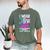 Teal & Purple In Memory Of My Aunt Suicide Prevention Men's Comfort Colors T-Shirt Moss Teal & Purple In Memory Of My Aunt Suicide Prevention Men's Comfort Colors T-Shirt Moss