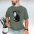 Tuxedo Cat Dad Cat Dad Tuxedo Cat Dad Men's Comfort Colors T-Shirt Moss