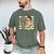 Never Underestimate Girl Read Book Reading Librarian Women Men's Comfort Colors T-Shirt Moss