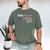 US Flag Proud Air Force Dad Men's Comfort Colors T-Shirt Moss