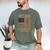 Vet Bod Like Dad Bod But With More Back Pain US Flag Veteran Men's Comfort Colors T-Shirt Moss Vet Bod Like Dad Bod But With More Back Pain US Flag Veteran Men's Comfort Colors T-Shirt Moss