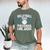 Volleyball Dad Professional Line Judge Volleyball Father Men's Comfort Colors T-Shirt Moss
