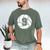 Volleyball Player 9 Volleyball Mom Dad Jersey Number 9 Men's Comfort Colors T-Shirt Moss Volleyball Player 9 Volleyball Mom Dad Jersey Number 9 Men's Comfort Colors T-Shirt Moss