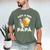 Voy Hacer Papa Ser Papa Voy A Ser Papa Dad To Be In Spanish Men's Comfort Colors T-Shirt Moss