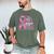 I Wear Pink In Memory Of My Friend Breast Cancer Awareness Men's Comfort Colors T-Shirt Moss I Wear Pink In Memory Of My Friend Breast Cancer Awareness Men's Comfort Colors T-Shirt Moss