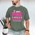 I Wear Pink In Memory Of My Grandma Breast Cancer Awareness Men's Comfort Colors T-Shirt Moss I Wear Pink In Memory Of My Grandma Breast Cancer Awareness Men's Comfort Colors T-Shirt Moss