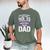 I Wear Purple For My Dad Pancreatic Cancer Support Men's Comfort Colors T-Shirt Moss I Wear Purple For My Dad Pancreatic Cancer Support Men's Comfort Colors T-Shirt Moss