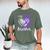 I Wear Purple In Memory Of My Brother Overdose Awareness Men's Comfort Colors T-Shirt Moss