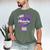I Wear Purple In Memory For My Dad Dementia Awareness Men's Comfort Colors T-Shirt Moss I Wear Purple In Memory For My Dad Dementia Awareness Men's Comfort Colors T-Shirt Moss