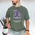 I Wear Purple In Memory Of Dad Pancreatic Cancer Awareness Men's Comfort Colors T-Shirt Moss