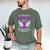 I Wear Purple In Memory Of My Dad Pancreatic Cancer Men's Comfort Colors T-Shirt Moss