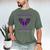 I Wear Purple In Memory For My Daughter Overdose Awareness Men's Comfort Colors T-Shirt Moss