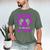 I Wear Purple In Memory Of Friend Alzheimers Heart Graphic Men's Comfort Colors T-Shirt Moss