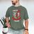 I Wear Red In Memory Of Friend Heart Disease Awareness Month Premium Men's Comfort Colors T-Shirt Moss I Wear Red In Memory Of Friend Heart Disease Awareness Month Premium Men's Comfort Colors T-Shirt Moss