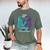 I Wear Teal And Purple In Memory Of My Aunt Men's Comfort Colors T-Shirt Moss I Wear Teal And Purple In Memory Of My Aunt Men's Comfort Colors T-Shirt Moss