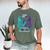I Wear Teal And Purple In Memory Of My Uncle Men's Comfort Colors T-Shirt Moss I Wear Teal And Purple In Memory Of My Uncle Men's Comfort Colors T-Shirt Moss