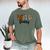 Wild Daddy Zoo Born Two Be Wild B-Day Safari Jungle Animal Men's Comfort Colors T-Shirt Moss